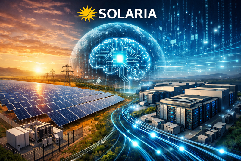 La jugada silenciosa de Solaria: cuando el mercado mira paneles y la compañía construye el esqueleto energético de la IA